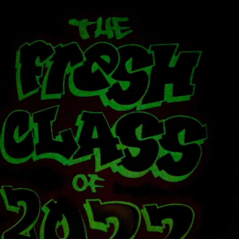 Glow in the dark senior 2022 size adult small gilden ultra Cotten male or female